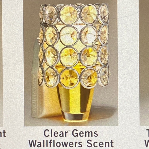 Clear Gem Topper 24/7 Nightlight Wallflowers Fragrance Scent Control by BBW NWT - Picture 11 of 11